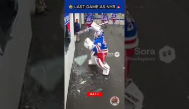 This Goalie Just Lost It  #Drama  #hockey #nhl #sora