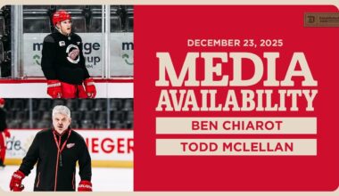 Ben Chiarot, Todd McLellan Morning Skate Media | Dec. 23, 2025