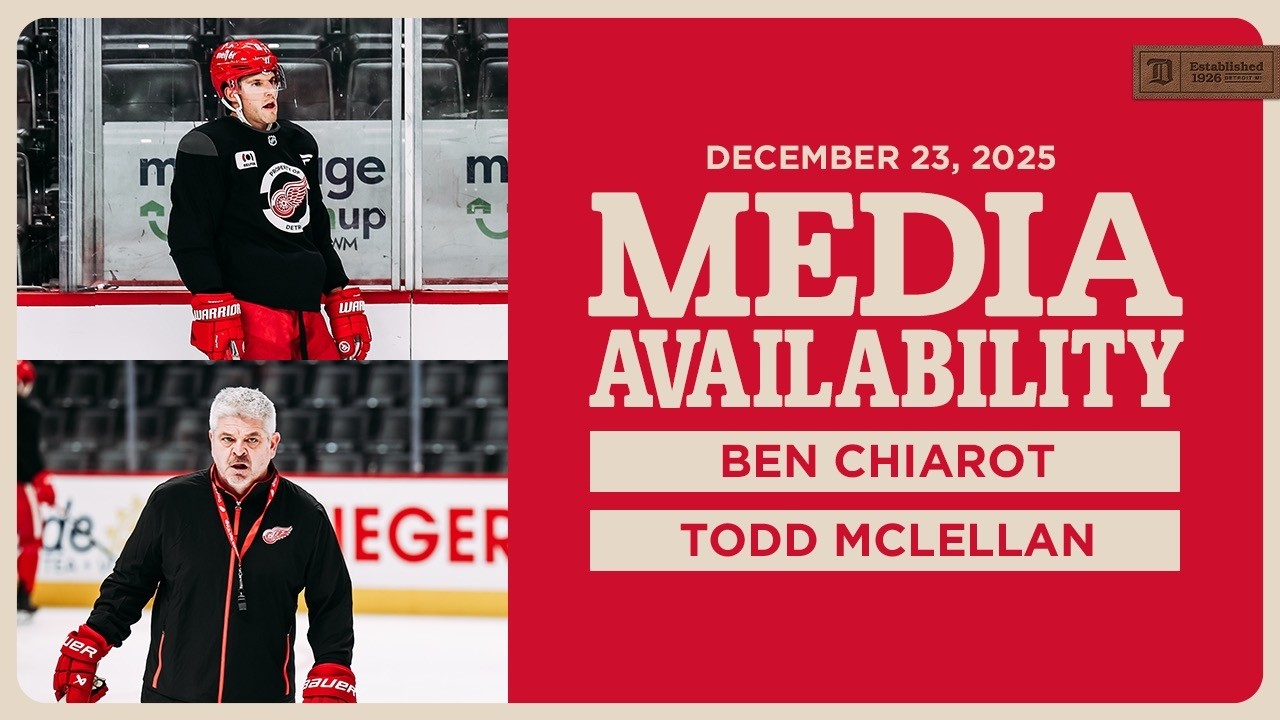 Ben Chiarot, Todd McLellan Morning Skate Media | Dec. 23, 2025
