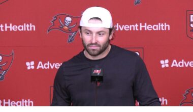 Baker Mayfield: ‘Just Win’ | Press Conference | Tampa Bay Buccaneers