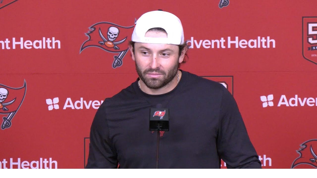 Baker Mayfield: ‘Just Win’ | Press Conference | Tampa Bay Buccaneers