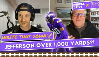 Minnesota Vikings predictions vs. Detroit Lions: Justin Jefferson over 1,000 yards receiving?