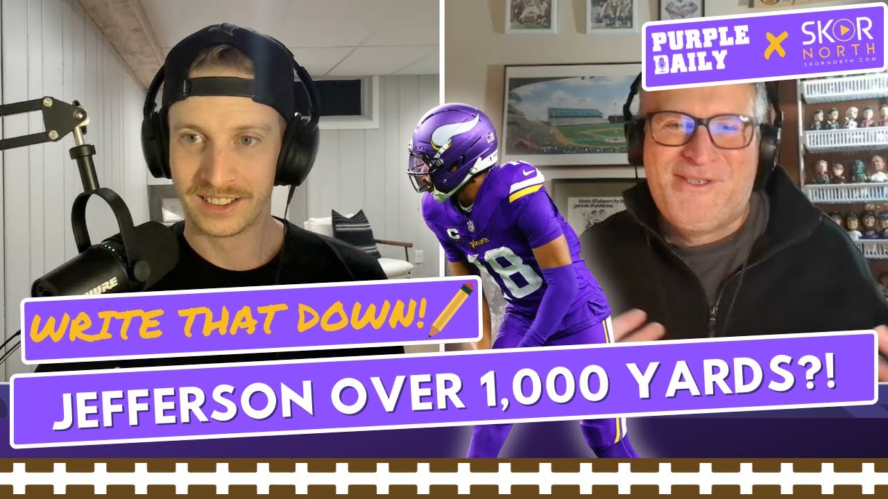 Minnesota Vikings predictions vs. Detroit Lions: Justin Jefferson over 1,000 yards receiving?