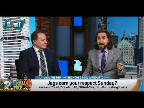 FIRST THINGS FIRST | Nick Wright BLOWN AWAY, Jacksonville Jaguars Are REAL Super Bowl THREATS | NFL
