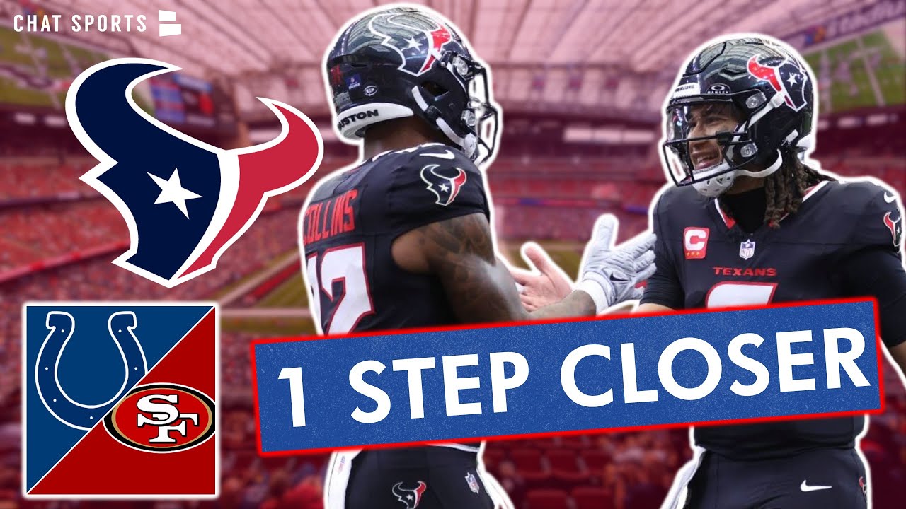 🚨BREAKING: Texans Now Have A 98% Chance Of Clinching Playoff Spot After Colts Lose vs. 49ers