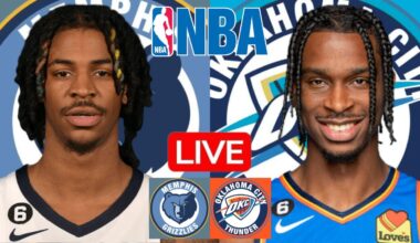LIVE: MEMPHIS GRIZZLIES vs OKLAHOMA CITY THUNDER | NBA | PLAY BY PLAY | SCOREBOARD
