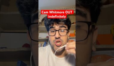 Wizards F Cam Whitmore OUT indefinitely