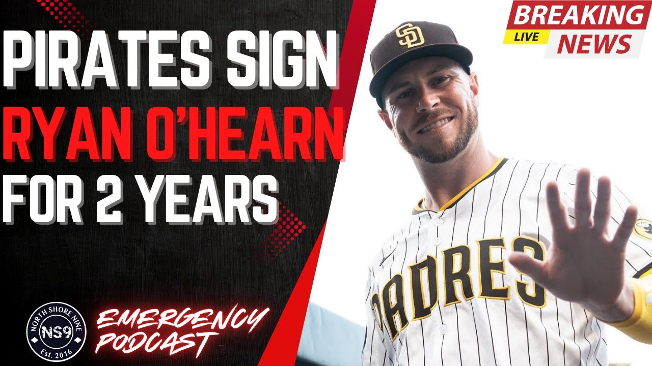 BREAKING: Pittsburgh Pirates Sign Ryan O'Hearn To 2-Year Deal