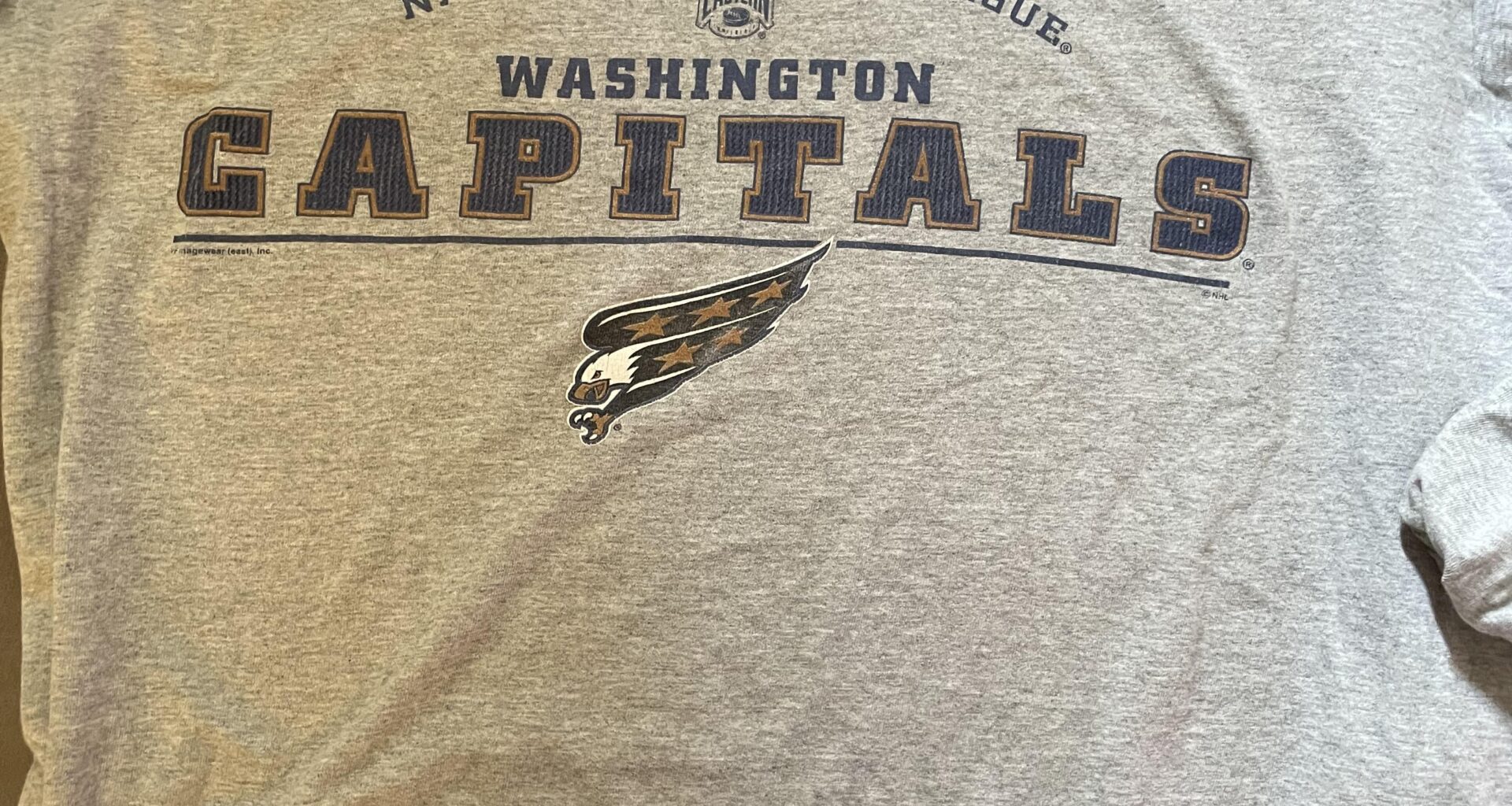 Vintage 1998 NHL Stanley Cup Final Washington Capitals Shirt