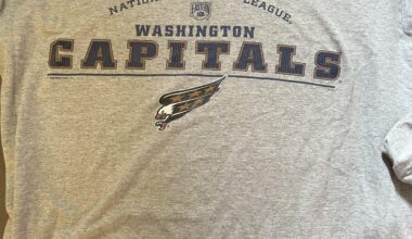 Vintage 1998 NHL Stanley Cup Final Washington Capitals Shirt