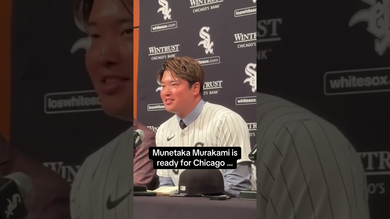 Munetaka Murakami is already showing love to the South Side fans 😆 🎥: @whitesox