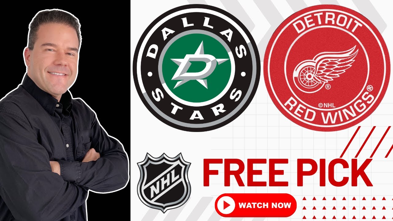 Stars vs Red Wings 12/23/25 NHL Picks and Predictions | Scott Rickenbach NHL Best Bet & Betting Tips