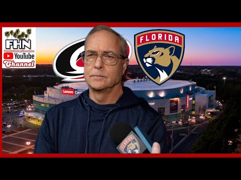 Paul Maurice, Panthers Morning Skate: Florida Plays Carolina Hurricanes Days After Comeback