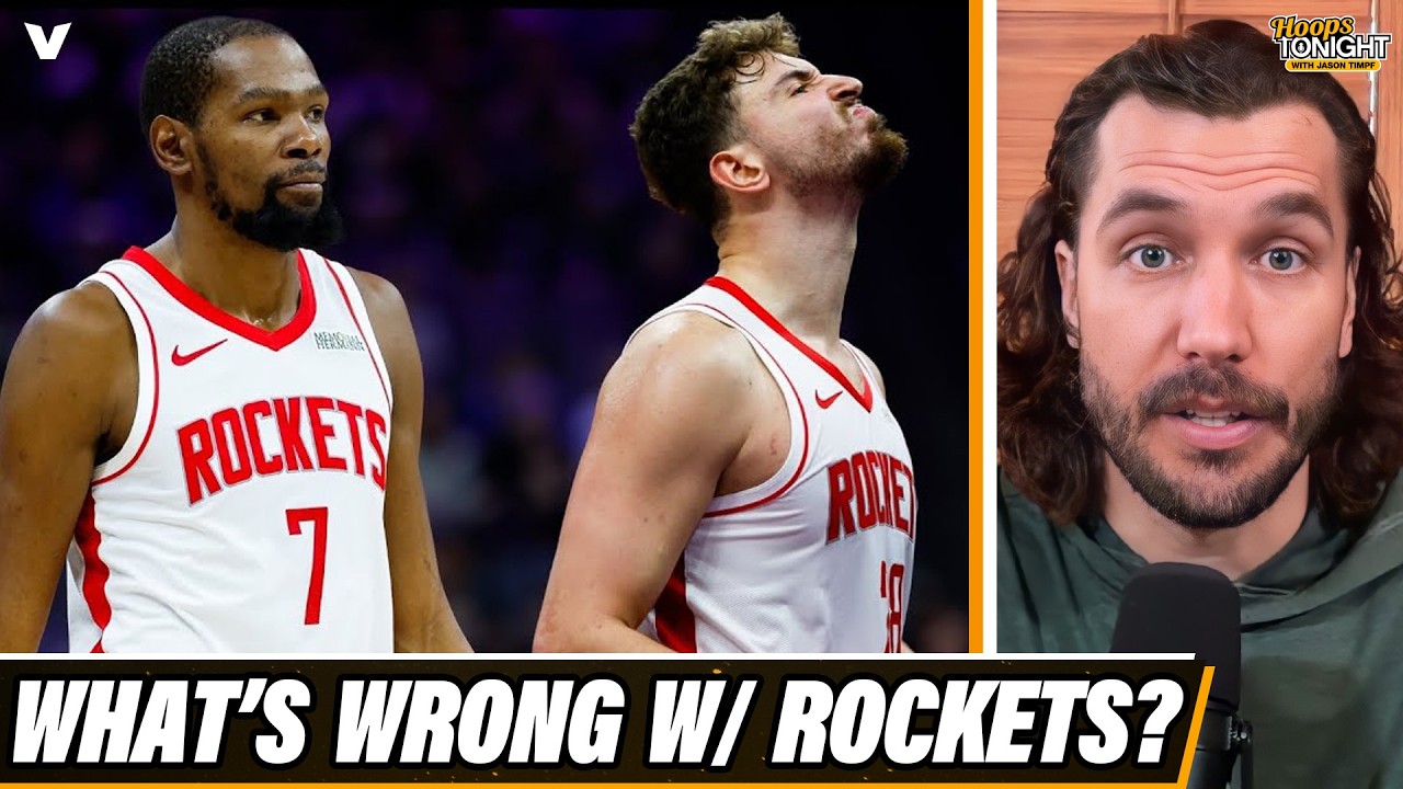 What's wrong with Durant & Rockets in the clutch? | NBA Reaction
