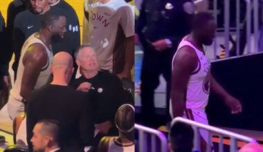 Draymond and Steve Kerr get heated during timeout and Draymond walks off to locker room