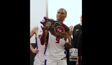 The Belt Had JD Feeling Something Last Night #nba #pistons