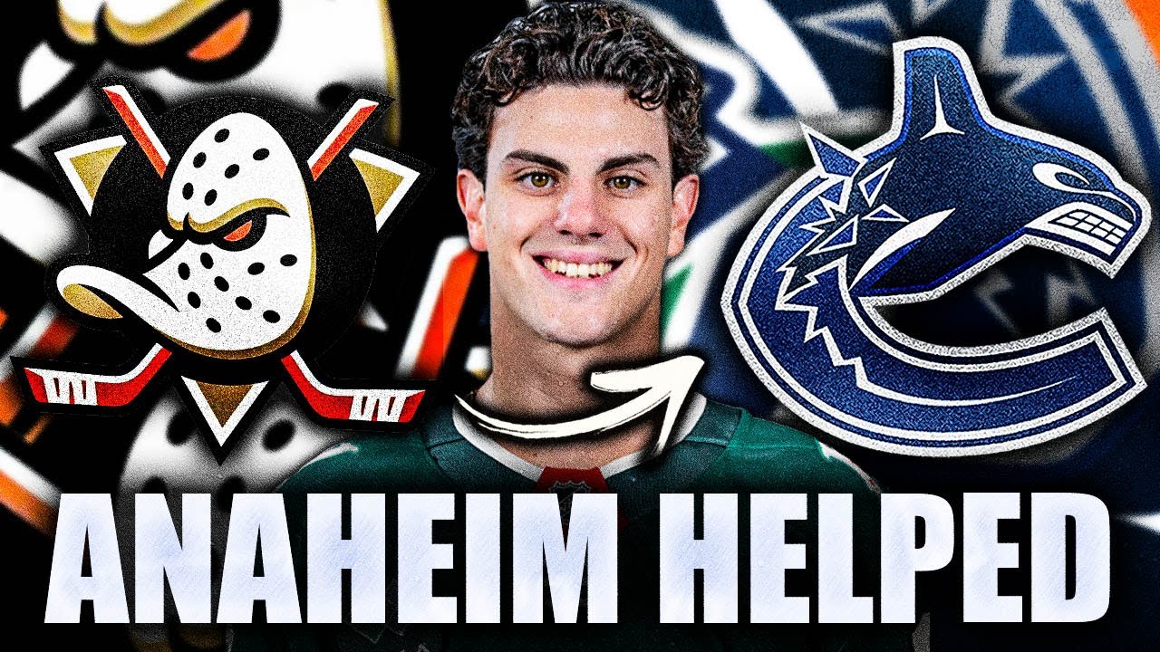 JEFF MAREK REVEALS HOW THE ANAHEIM DUCKS HELPED THE CANUCKS TRADE QUINN HUGHES…