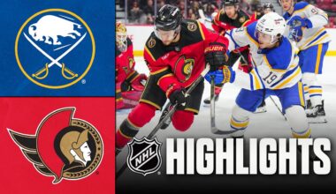 Sabres vs. Senators | NHL Highlights | December 23, 2025