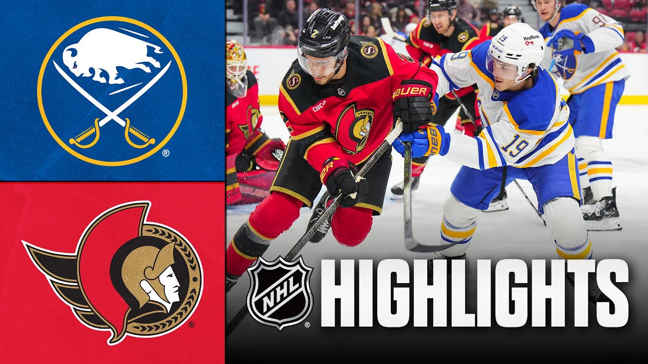 Sabres vs. Senators | NHL Highlights | December 23, 2025