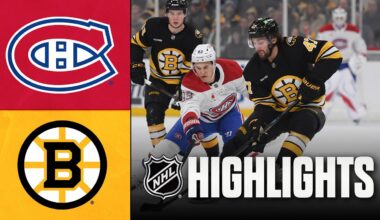 Canadiens vs. Bruins | NHL Highlights | December 23, 2025