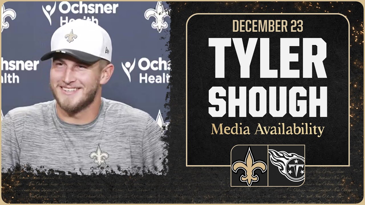 Tyler Shough on Cam Ward, pre-snap growth | New Orleans Saints