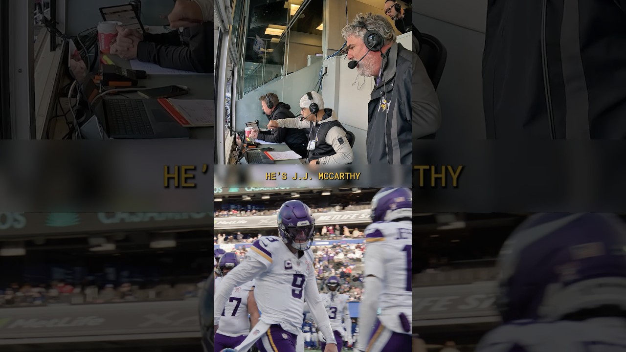 PA Radio Call: J.J McCarthy to the End Zone 🙌