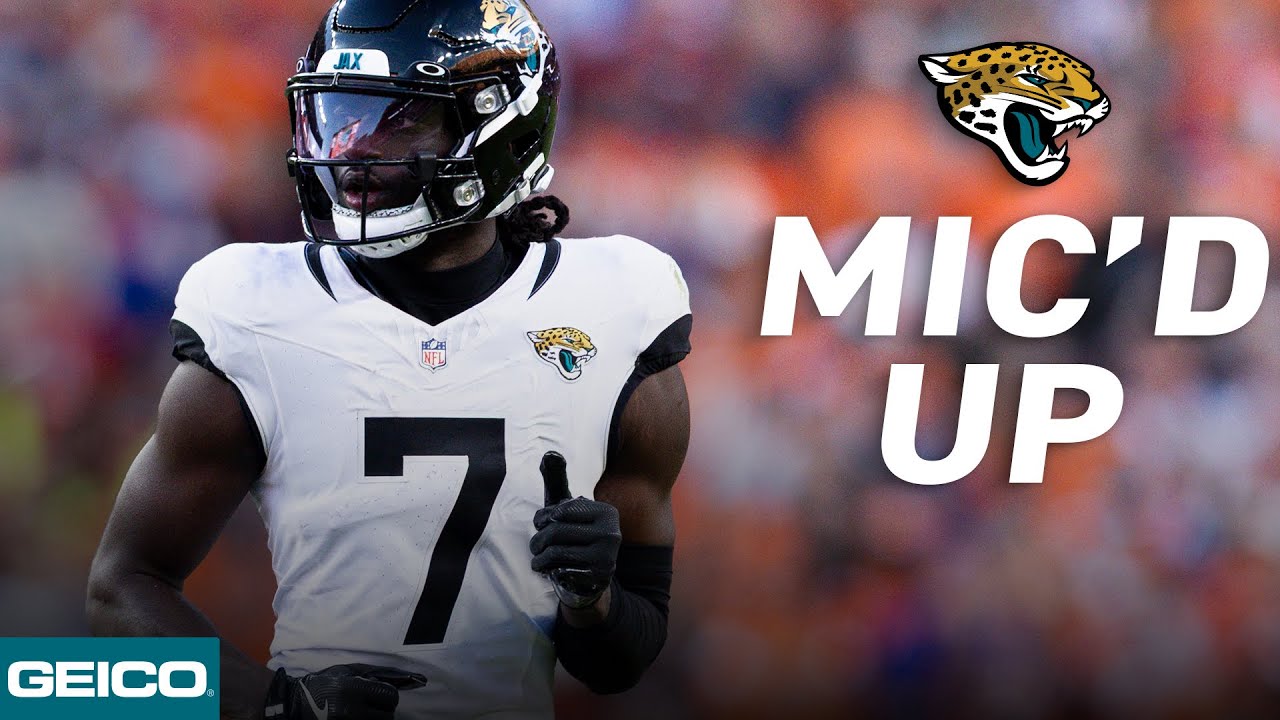 Brian Thomas Jr. MIC'D up in Week 16 vs. Broncos | Jacksonville Jaguars