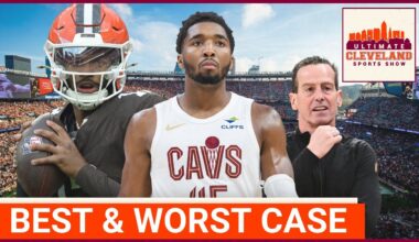 What is the best case scenario for the Browns in their last 2 games & Cavs get a W over the Hornets