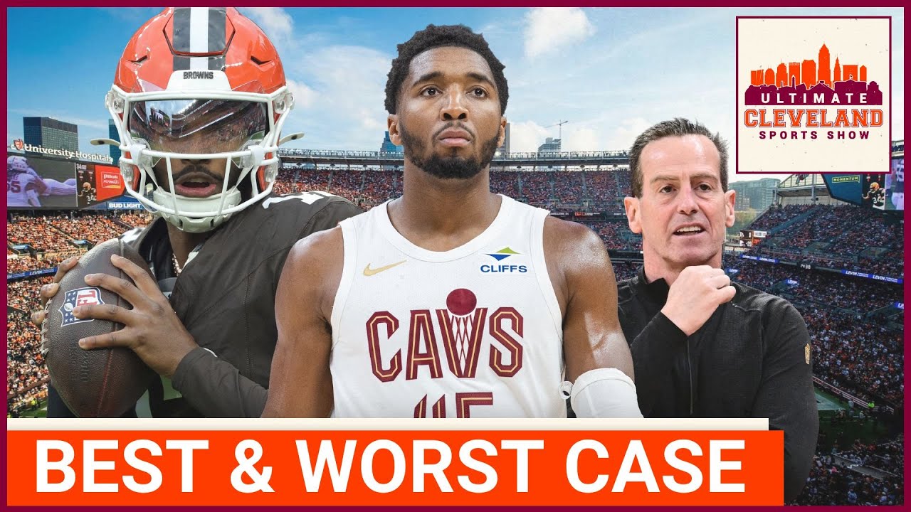 What is the best case scenario for the Browns in their last 2 games & Cavs get a W over the Hornets