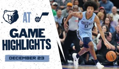 Memphis Grizzlies Highlights vs. Utah Jazz