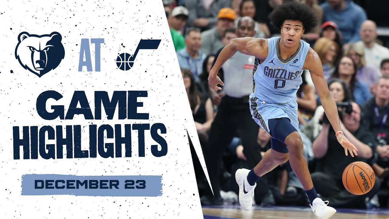 Memphis Grizzlies Highlights vs. Utah Jazz