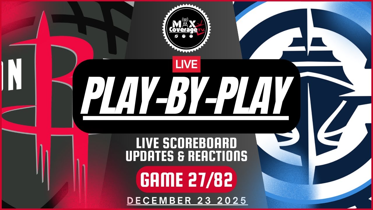 🔴LIVE - Houston Rockets vs Los Angeles Clippers - Play-By-Play & Reactions (12/23/25)