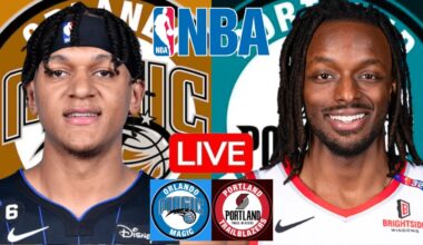 LIVE: ORLANDO MAGIC vs PORTLAND TRAIL BLAZERS | NBA | PLAY BY PLAY | SCOREBOARD
