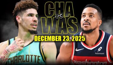 Charlotte Hornets vs Washington Wizards Full Game Highlights – December 23, 2025 | NBA Season