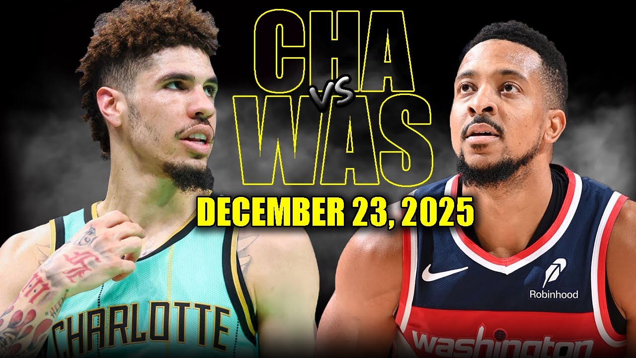 Charlotte Hornets vs Washington Wizards Full Game Highlights – December 23, 2025 | NBA Season
