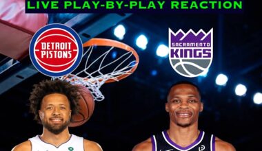 Detroit Pistons vs Sacramento Kings NBA Play-By-Play Reaction 12/23/25 LIVE