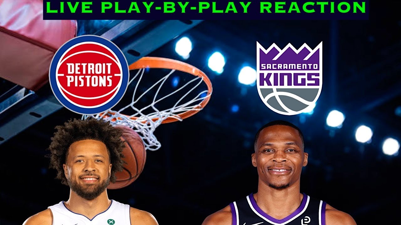 Detroit Pistons vs Sacramento Kings NBA Play-By-Play Reaction 12/23/25 LIVE
