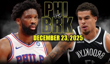 Philadelphia 76ers vs Brooklyn Nets Full Game Highlights – December 23, 2025 | NBA Season
