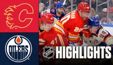 Flames vs. Oilers | NHL Highlights | December 23, 2025