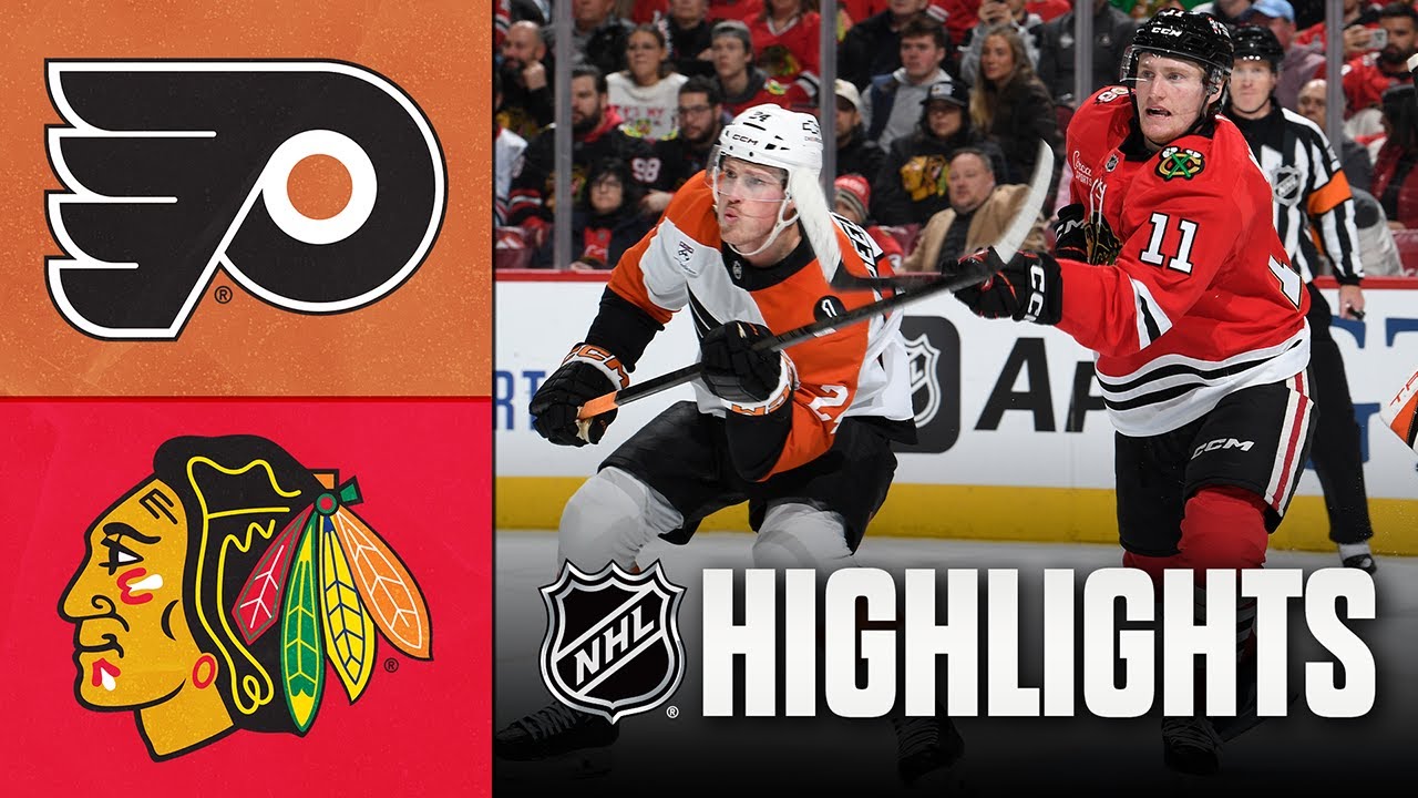 Flyers vs. Blackhawks | NHL Highlights | December 23, 2025
