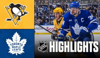Penguins vs. Maple Leafs | NHL Highlights | December 23, 2025