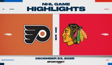 NHL Highlights | Flyers vs. Blackhawks - December 23, 2025