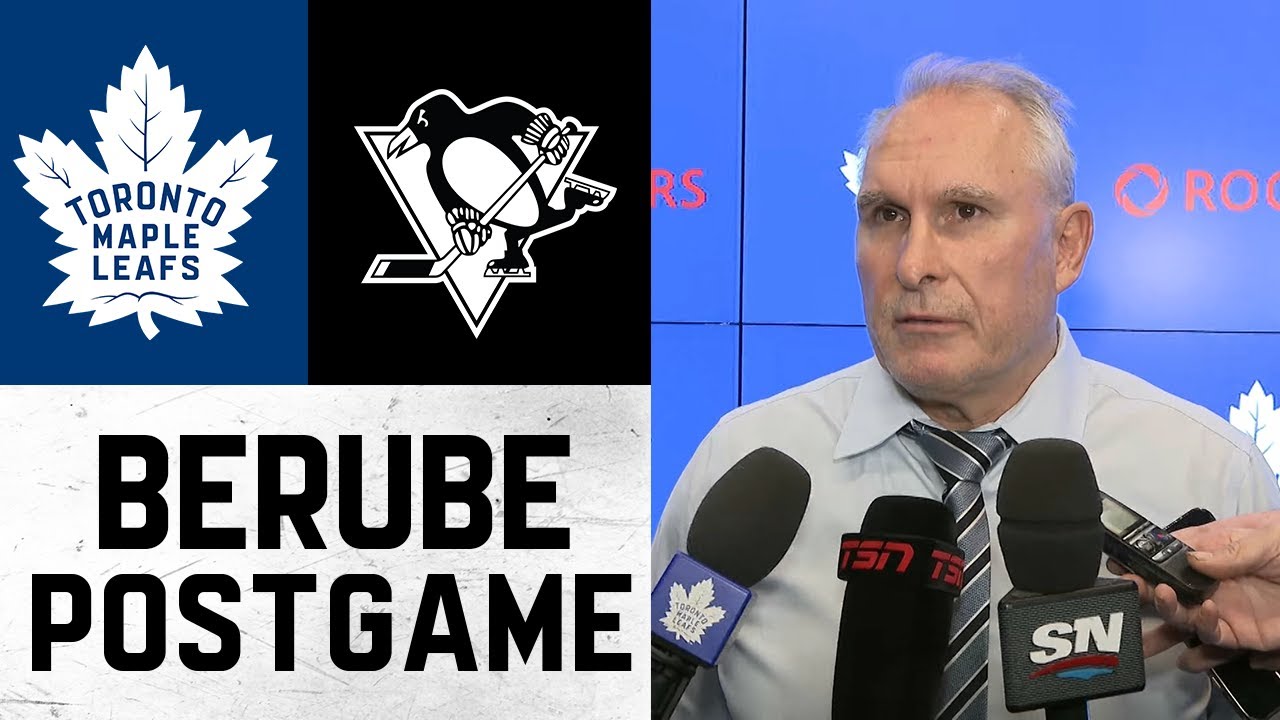 Craig Berube | Post Game vs Pittsburgh Penguins | December 23, 2025