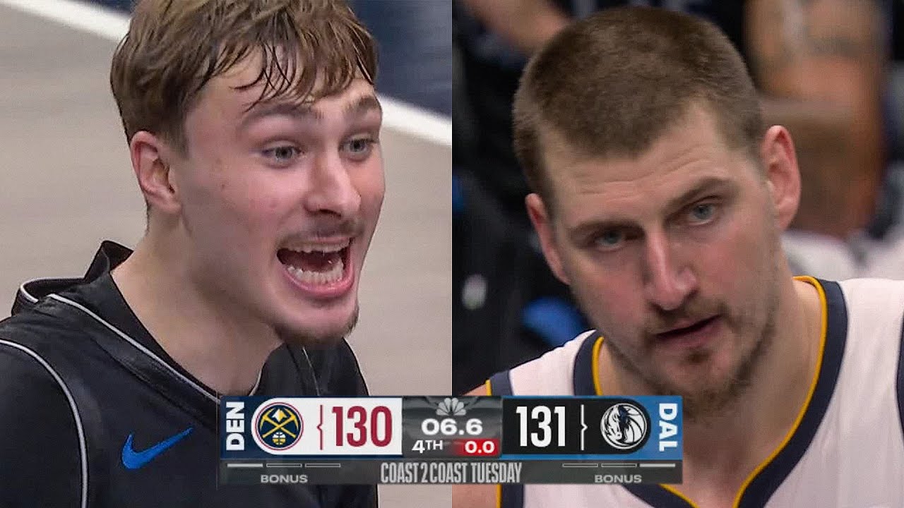 Final 4:36 INTENSE ENDING Nuggets at Mavericks | December 23, 2025