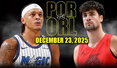 Portland Trail Blazers vs Orlando Magic Full Game Highlights – December 23, 2025 | NBA Season