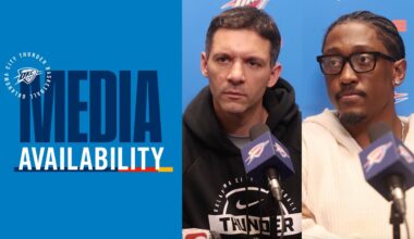 Coach Daigneault & Jalen Williams Postgame Media Availability | December 23, 2025