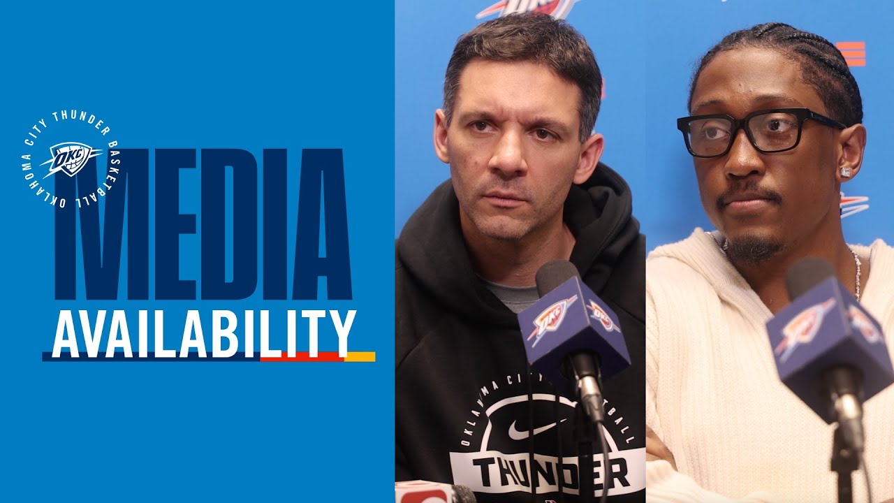 Coach Daigneault & Jalen Williams Postgame Media Availability | December 23, 2025