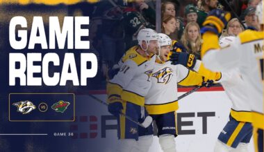 PREDS WIN: Game Highlights vs Minnesota Wild: Dec. 23rd