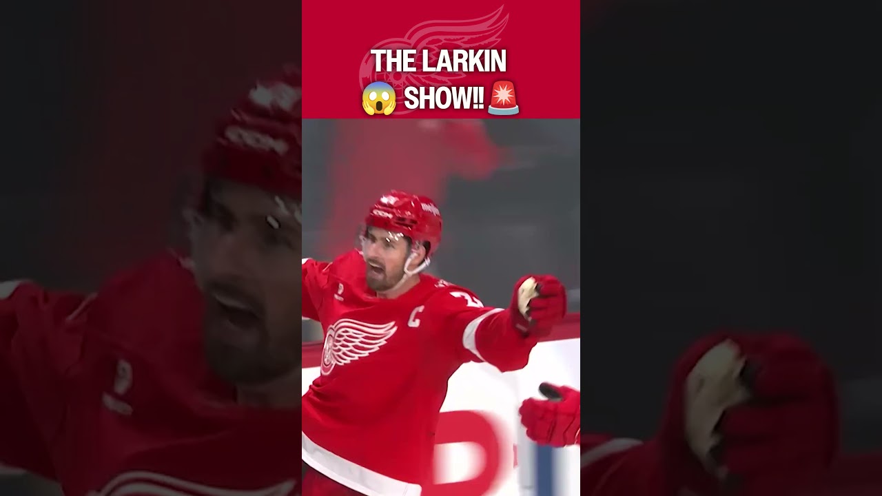Tie Game… Then OT WINNER! Larkin Goes OFF 🙌🚨