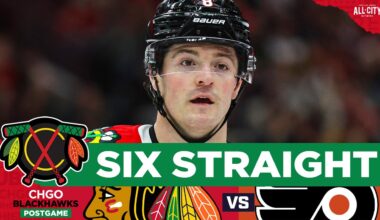 BLACKHAWKS POSTGAME: Chicago's Losing Streak Hits SIX with Loss to Philadelphia | CHGO Blackhawks